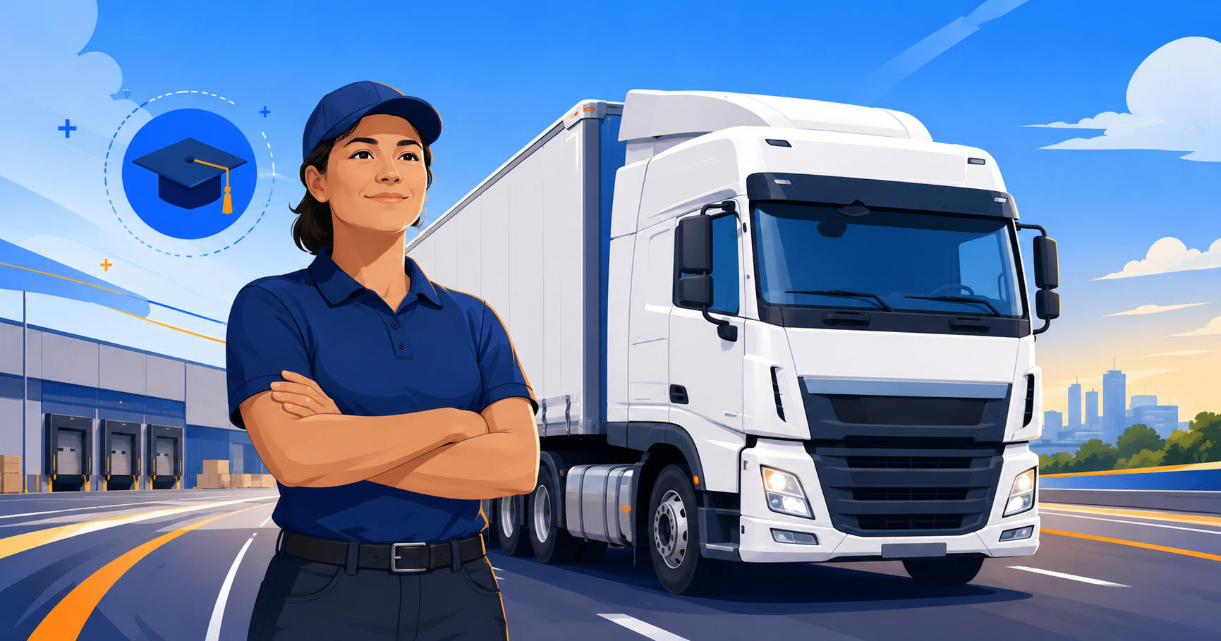 Permis poids lourd à Lille : formation et reconversion professionnelle dans le transport routier
